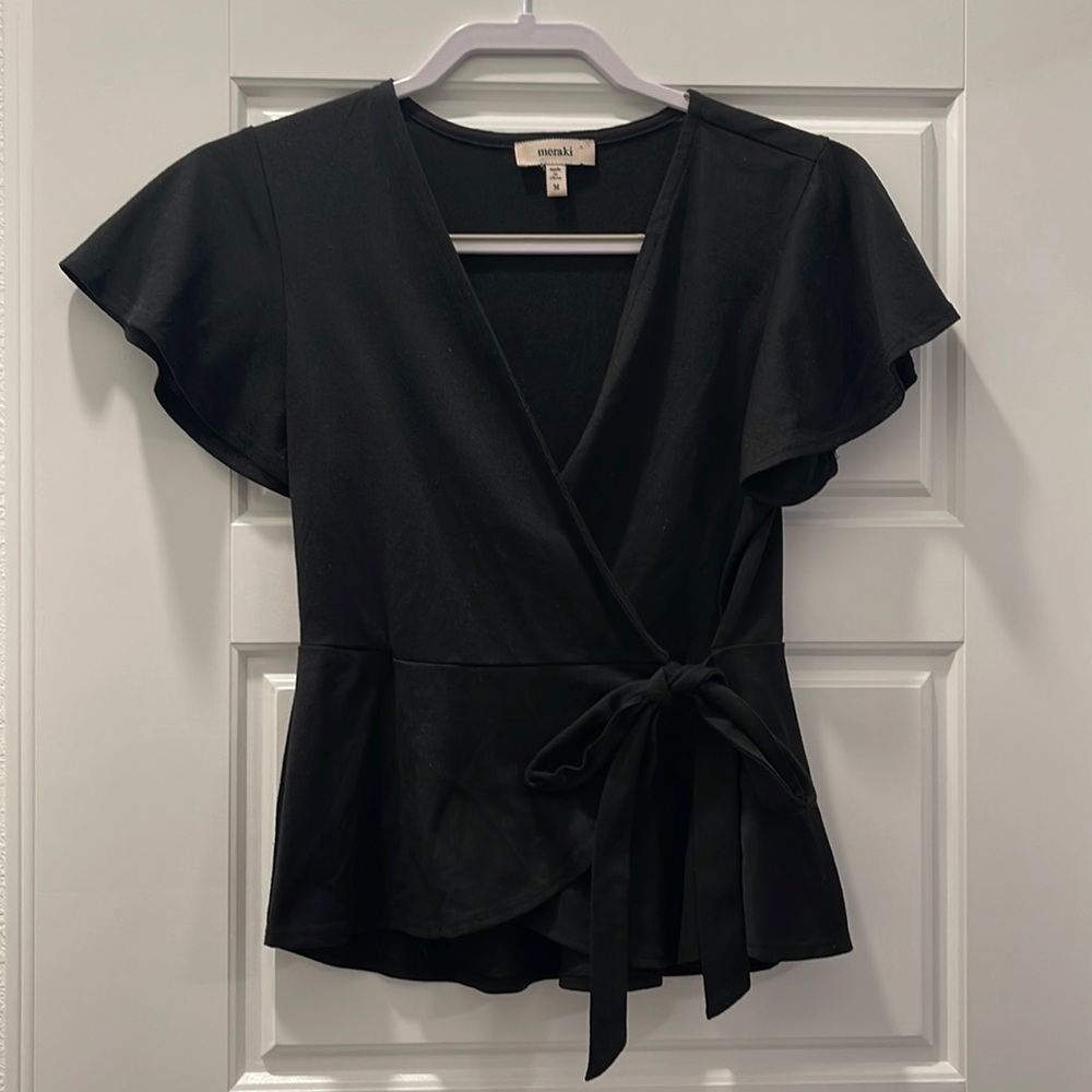 Medium meraki wrap top